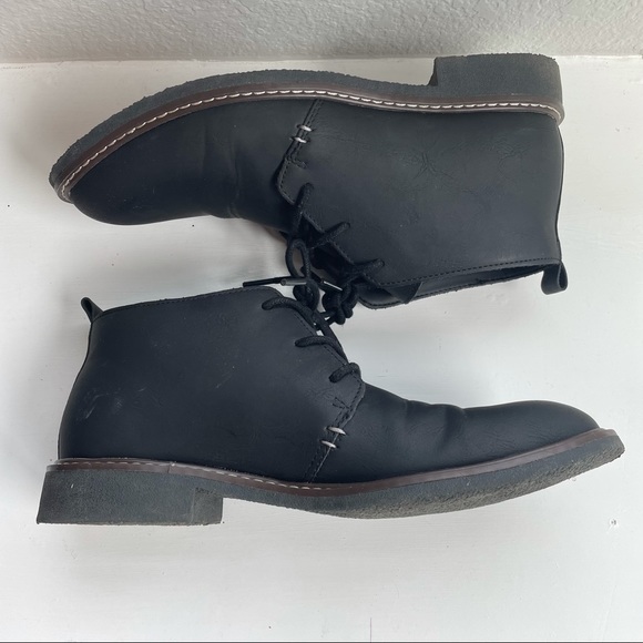 Goodfellow men’s chukka black boots size 7 - Picture 3 of 8